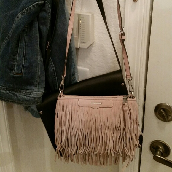 Rebecca minkoff fringe Finn pink - Picture 3 of 4